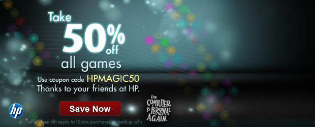 Happy Holidays and 50% Off All Games