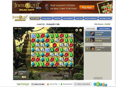 Jewel Quest Challange on Facebook Screenshot 2