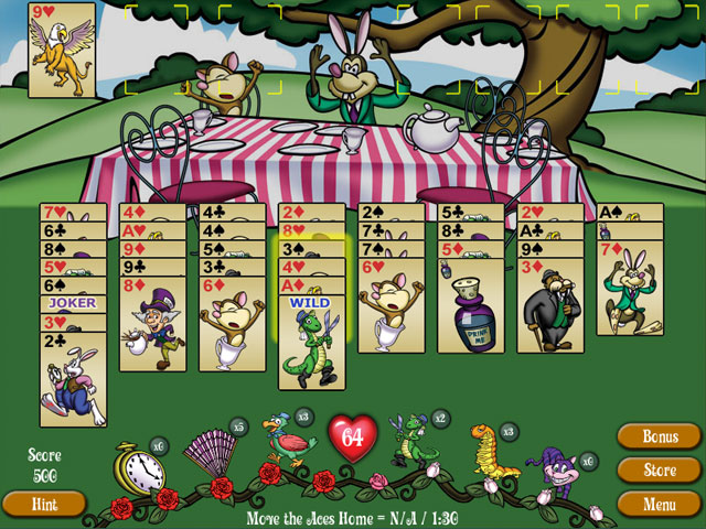 FreeCell Wonderland Screenshot 1