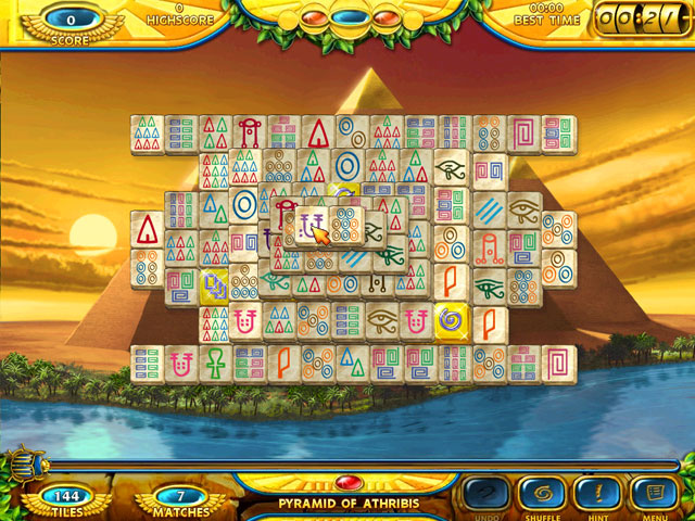 Mahjongg - Ancient Egypt Screenshot 1