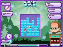Memory Wiz game screenshot